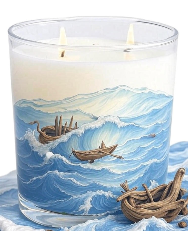 No.1 – Ocean Breeze | Studio Ghibli CandleNight "Scent of the Night"